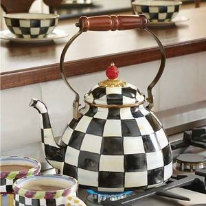 Mackenzie-Childs teakettle - never used